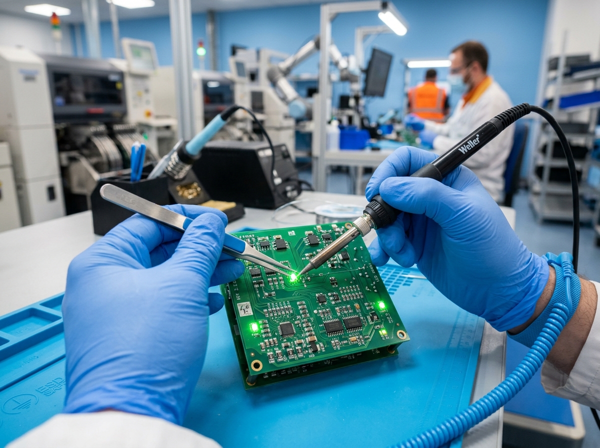 CHZ Lighting Manufacturing Assembly